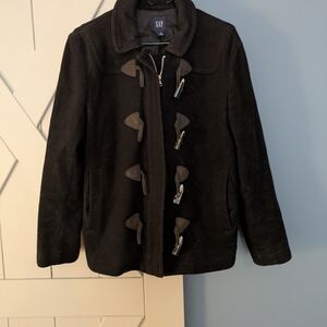 GAP Dark Pea Coat with Toggle Closures